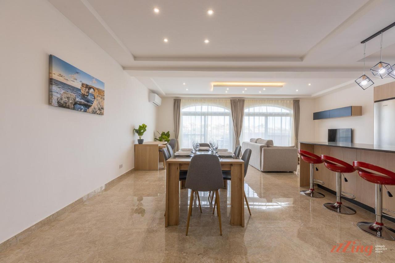 Gozo - Apartment With Stunning Views & Shared Pool Xaghra Exterior photo